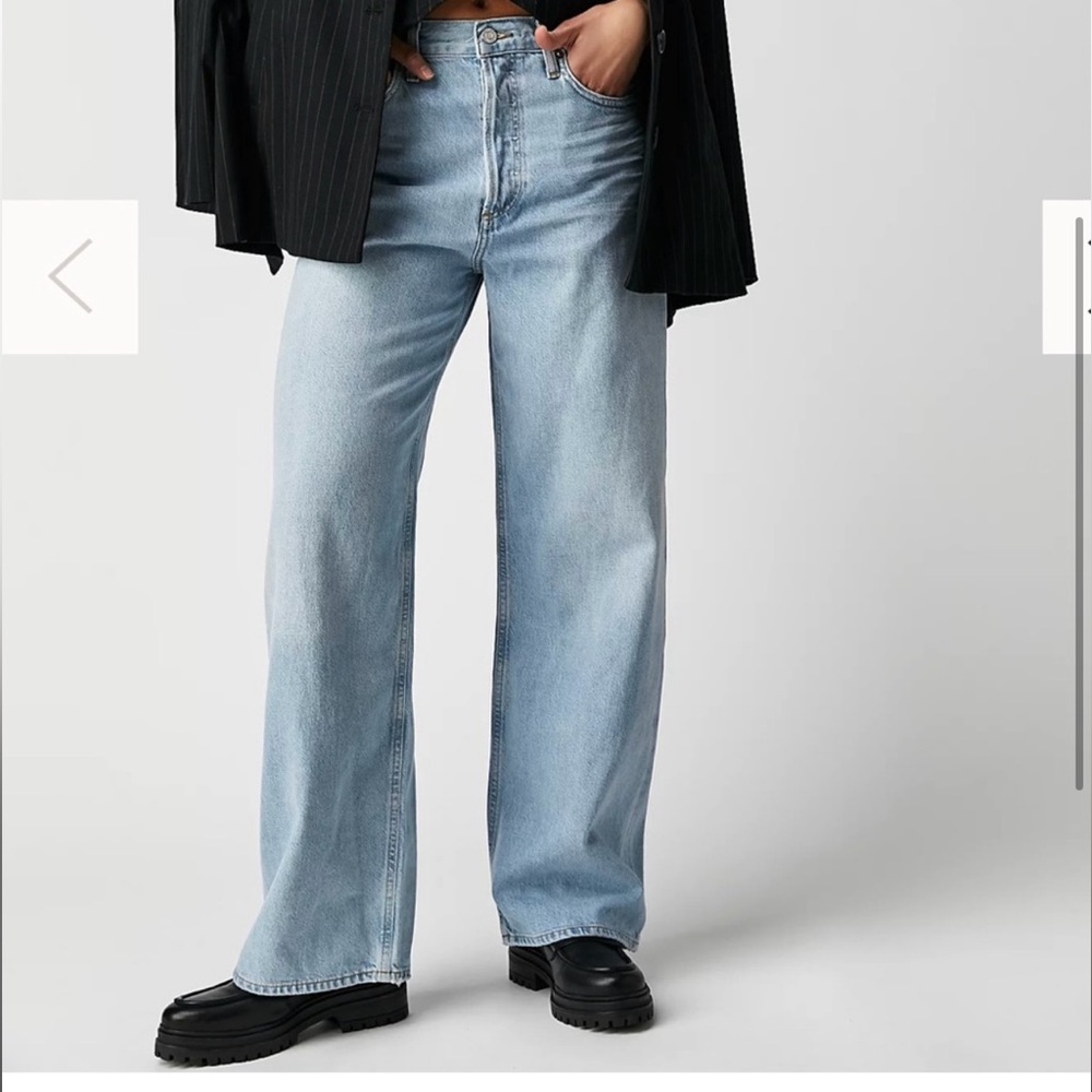 AGOLDE Low Slung Baggy Jeans Size 24